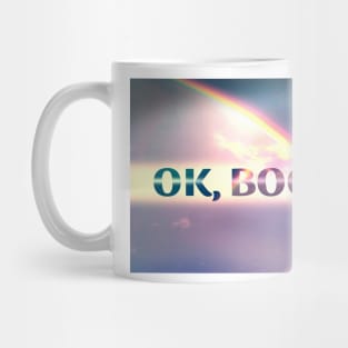 OK Boomer legendary 80's SPACE RAINBOW Mug